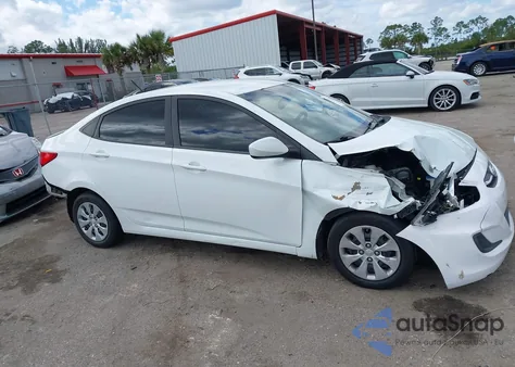 2015 Hyundai Accent Gls from USA, damaged, VIN KMHCT4AE9FU808981